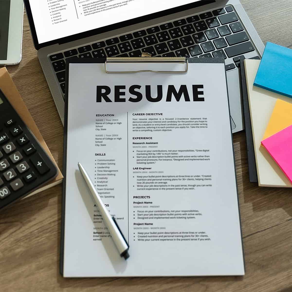 Resume Review Snapshot